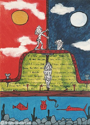 42- O juízo final - Acrílico sobre tela - 40x30cm - 2012