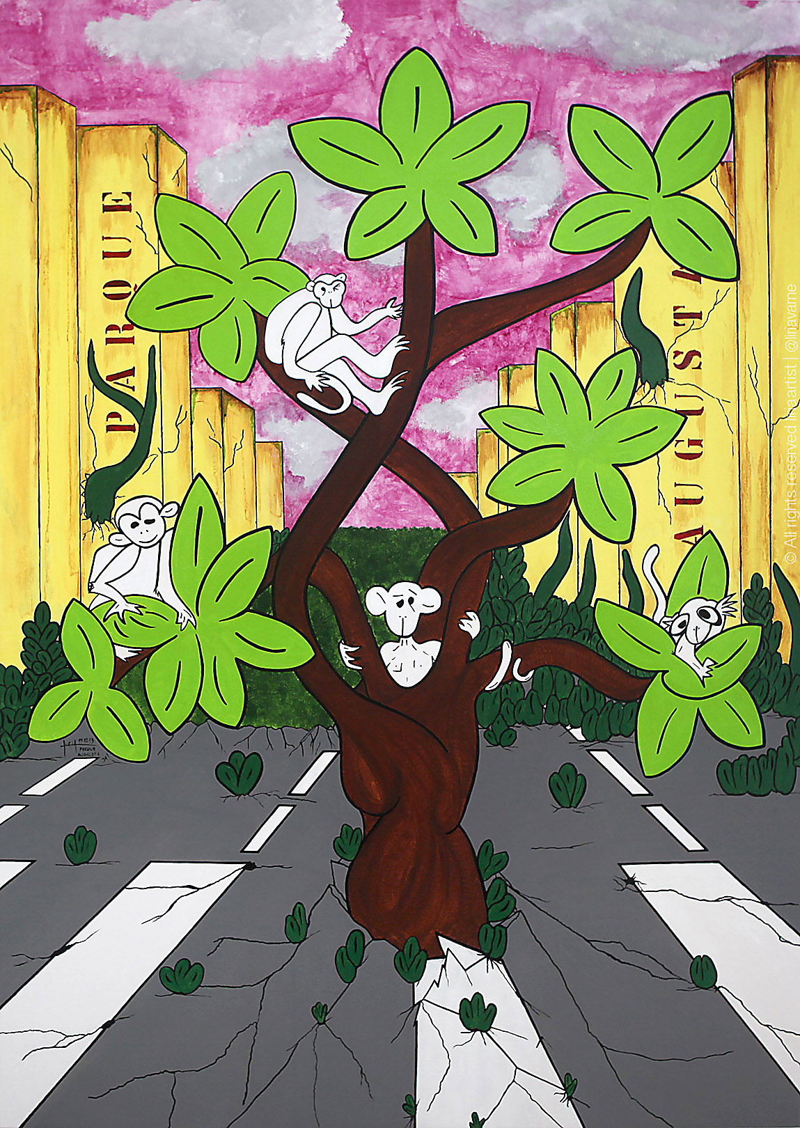 2013_104 - Parque Augusta - Acrílico sobre Tela - 140x100cm - 2013©